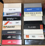 Assorted VHS Tapes, Cassette Tapes, and Recordable CDs/DVDs - thumbnail 2 of 9