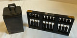 Black Ceramic Container and Decorative Abacus - thumbnail 1 of 6