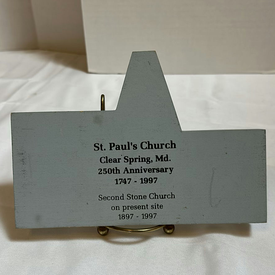Metal Oil Lamp and St. Paul's Church Decorative Plaque - image 3 of 8