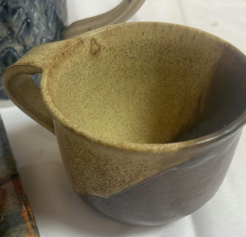 Assorted Handmade Pottery and Ceramic Serveware - image 5 of 10