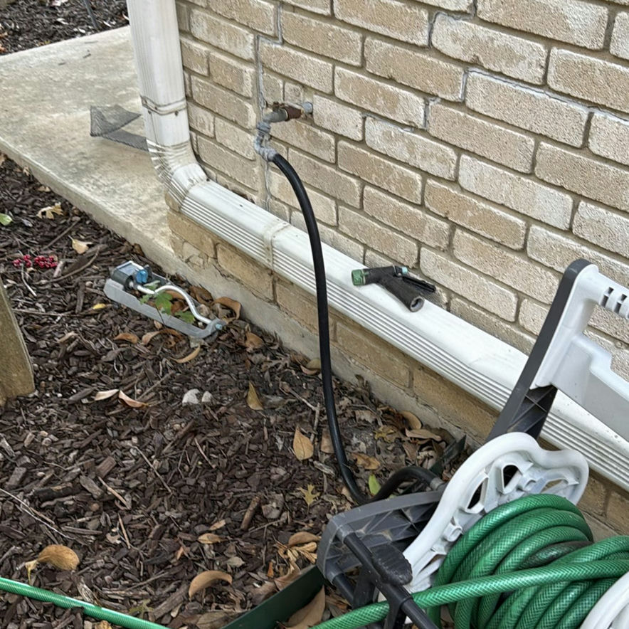 Garden Hose Reel Cart with Green Hose - image 2 of 3