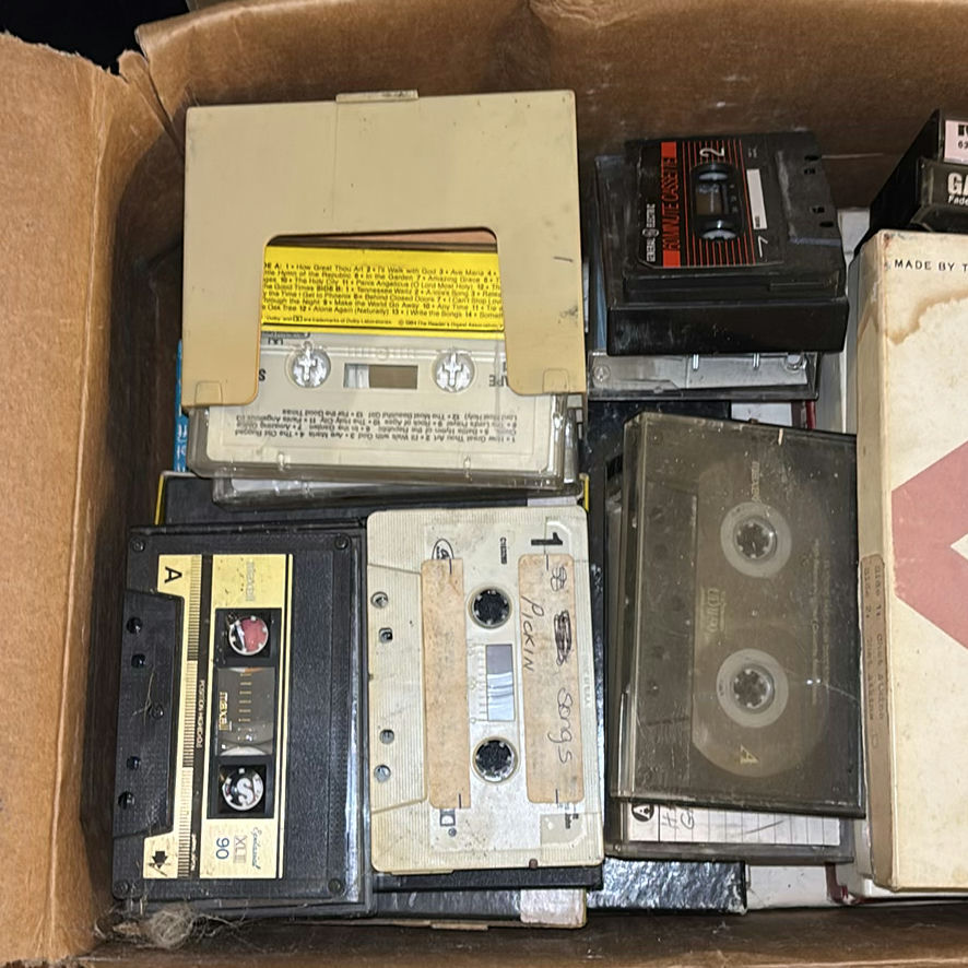Assorted VHS Tapes, Cassette Tapes, and Recordable CDs/DVDs - image 7 of 9
