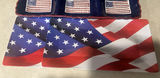 American Flag Themed Serving Tray, Divided Dish, Placemats, and Covered Dish - thumbnail 5 of 5