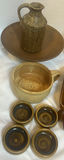 Assorted Stoneware Pottery and Ceramic Serving Pieces - thumbnail 2 of 6