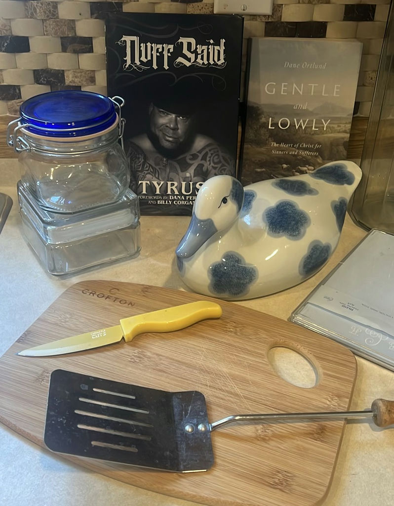 Assorted Kitchen Items, Books, and Decorative Duck Figurine - image 2 of 5