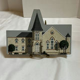 Metal Oil Lamp and St. Paul's Church Decorative Plaque - thumbnail 2 of 8