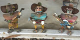 Metal Figurines, Star Decoration, and Metal Shelf - thumbnail 1 of 5