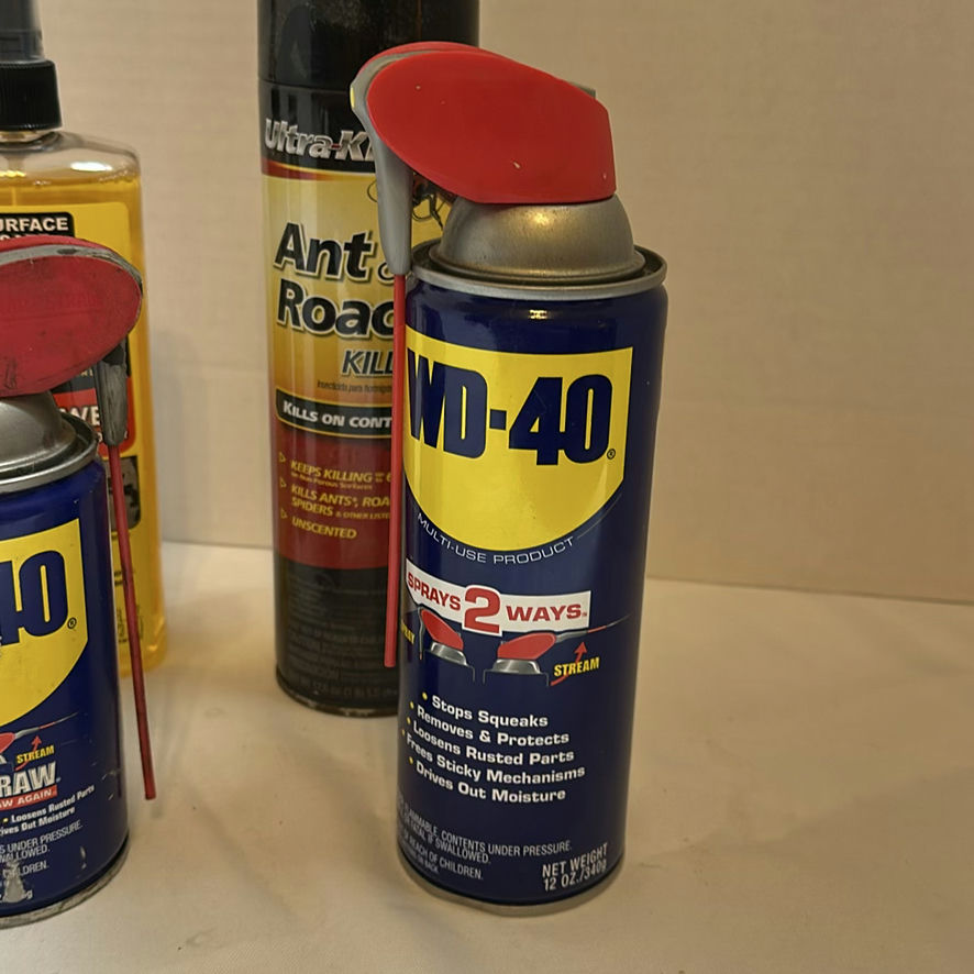 WD-40 Lubricant Cans, Goo Gone Adhesive Remover, and Insect Killer Spray - image 2 of 4