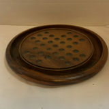 Assorted Wooden Kitchen Items, Glass Plate, Bamboo Mat, and Power Strip - thumbnail 2 of 5