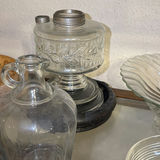 Assorted Glassware, Ceramic Jar, and Wooden Bowl - thumbnail 4 of 6