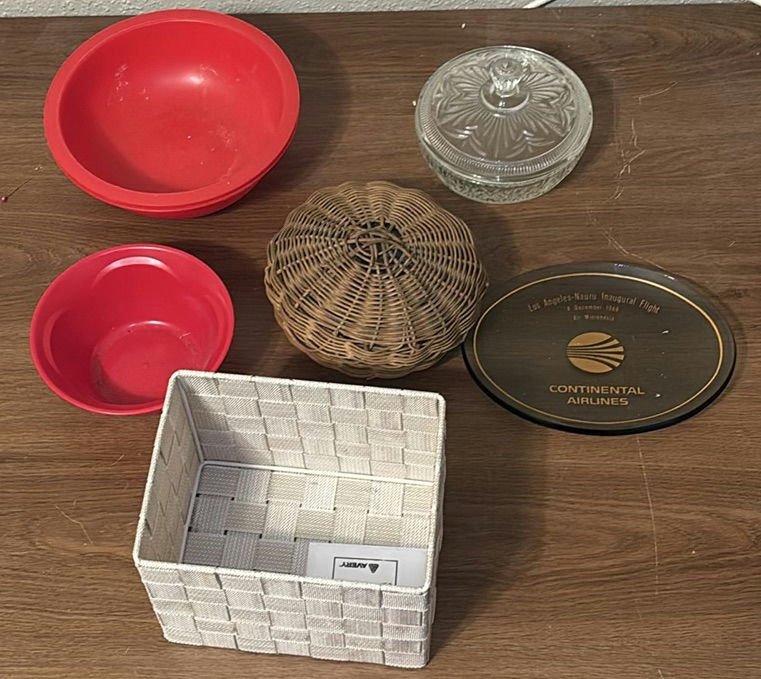 Assorted Household Containers and Decorative Items - image 1 of 5