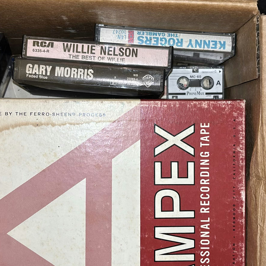 Assorted VHS Tapes, Cassette Tapes, and Recordable CDs/DVDs - image 8 of 9