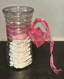 Three Clear Glass Vases - thumbnail 4 of 4