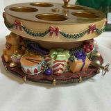 Pair of Partylite Christmas Carousel Tealight Holders and Decorative Tree - thumbnail 5 of 6