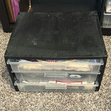 Plastic Storage Drawer Units with Assorted Craft and Household Items - thumbnail 4 of 10
