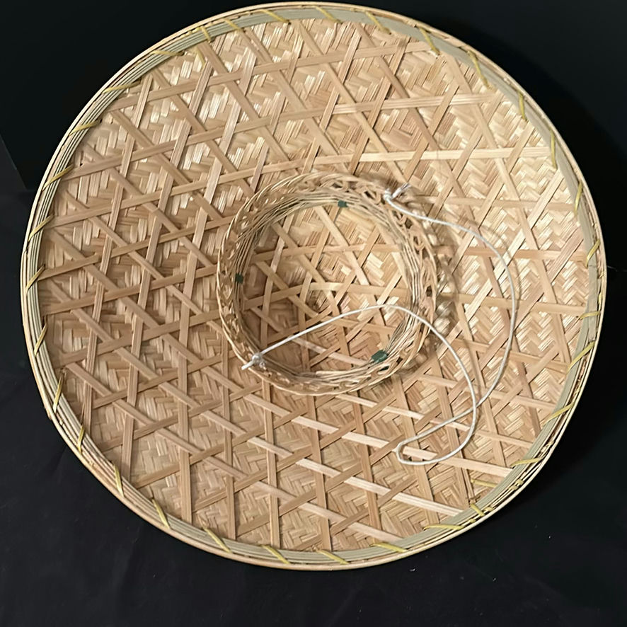 Artificial Potted Plant and Woven Bamboo Trays - image 8 of 8