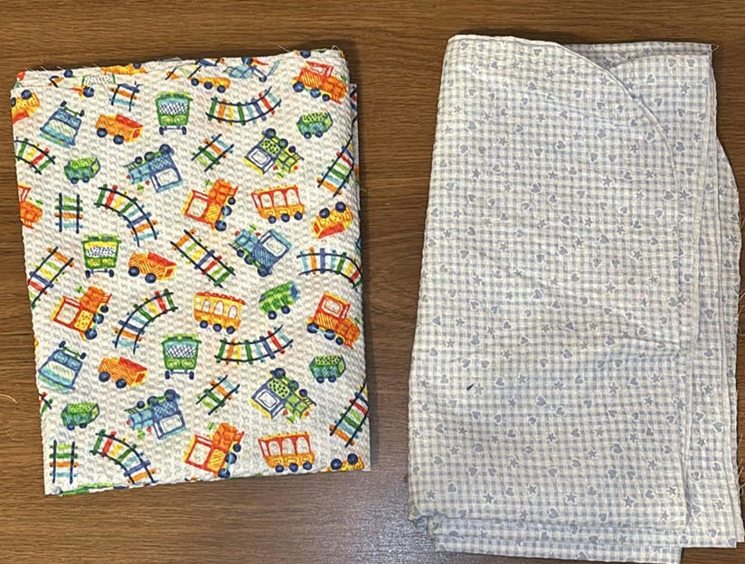 Assorted Fabric Pieces, Trim Packs, and Sewing Materials - image 3 of 17