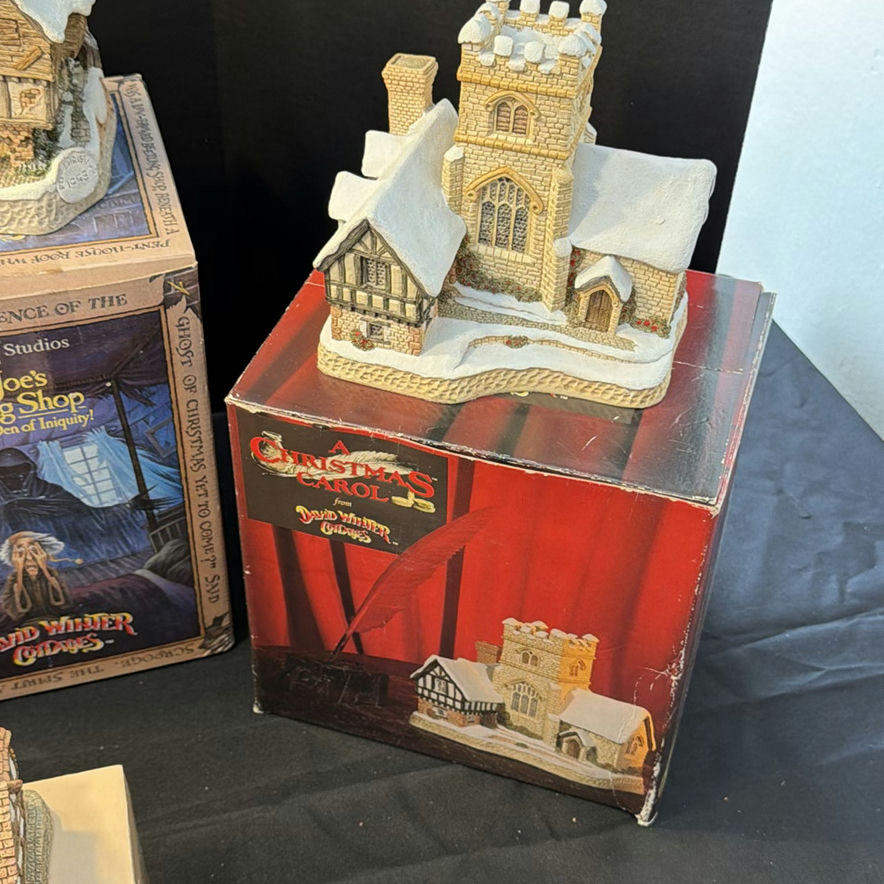 David Winter Cottages and Christmas Carol Collectible Buildings - image 2 of 8