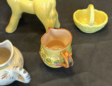 Collection of Ceramic Animal Figurines and Small Decorative Pottery - thumbnail 8 of 10