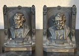 Decorative Bookends, Wooden Stand, and Nested Display Frames - thumbnail 2 of 5