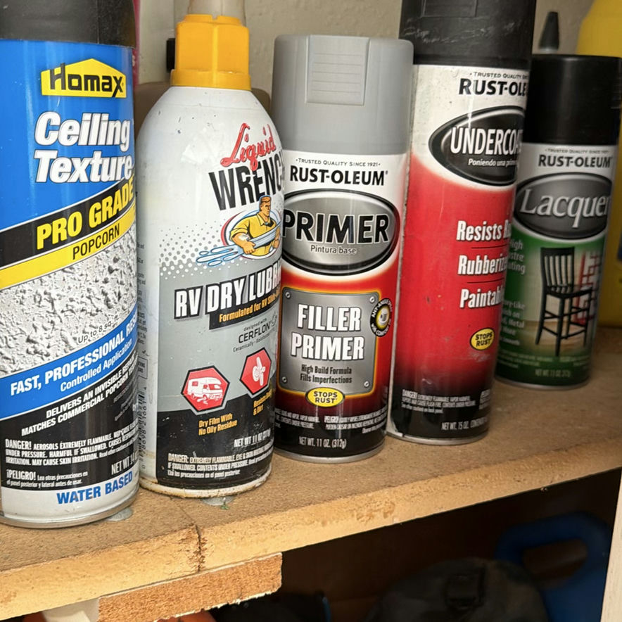 Assorted Garage Supplies, Cleaning Products, and Power Equipment - image 2 of 9