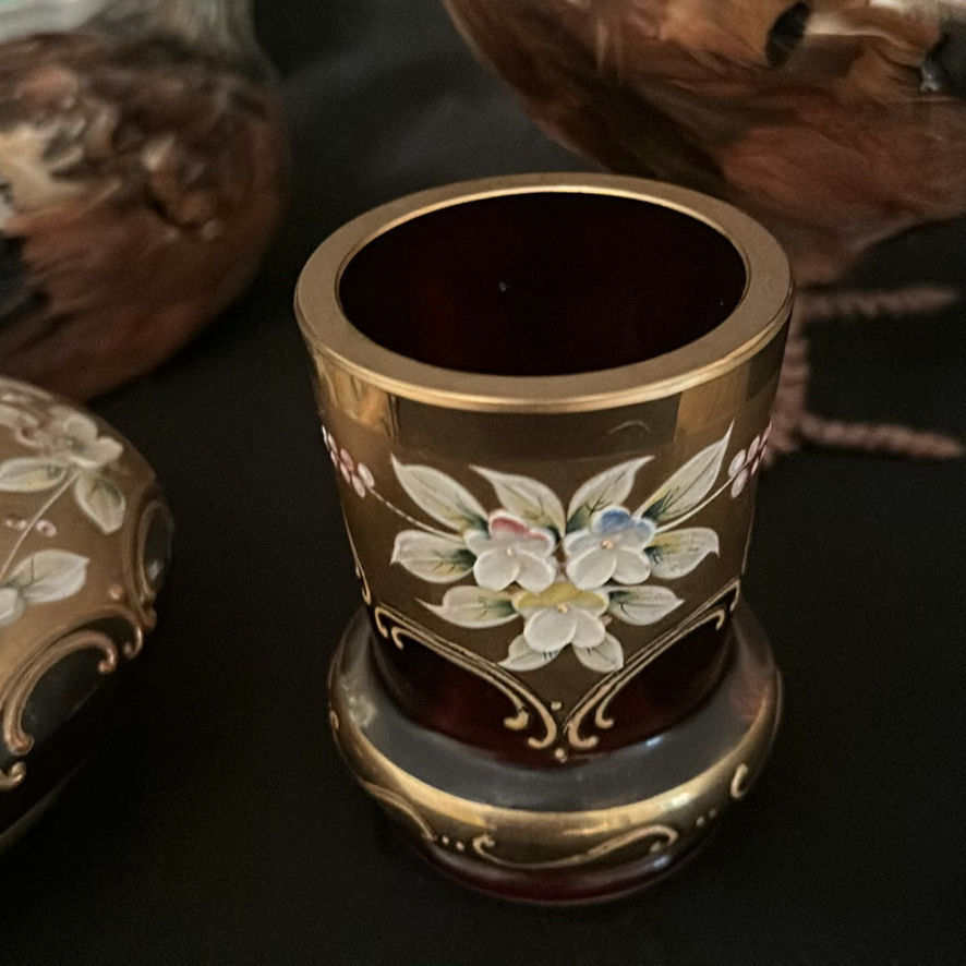 Assorted Decorative Figurines, Ceramic Bowls, and Geode - image 7 of 7