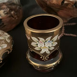 Assorted Decorative Figurines, Ceramic Bowls, and Geode - thumbnail 7 of 7