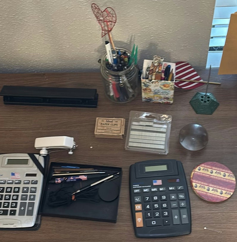 Assorted Office Supplies and Desk Organizers - image 3 of 4