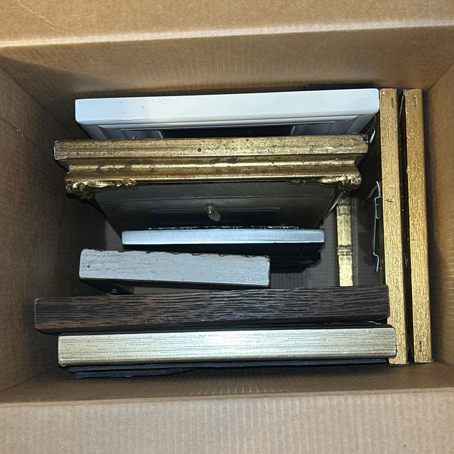 Assorted Picture Frames, Wall Art, and Basket - image 1 of 9