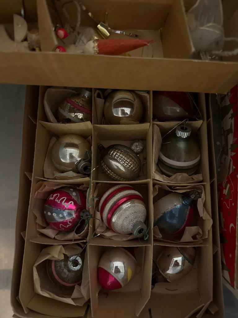 Assorted Christmas ornaments and holiday decorations - image 3 of 8