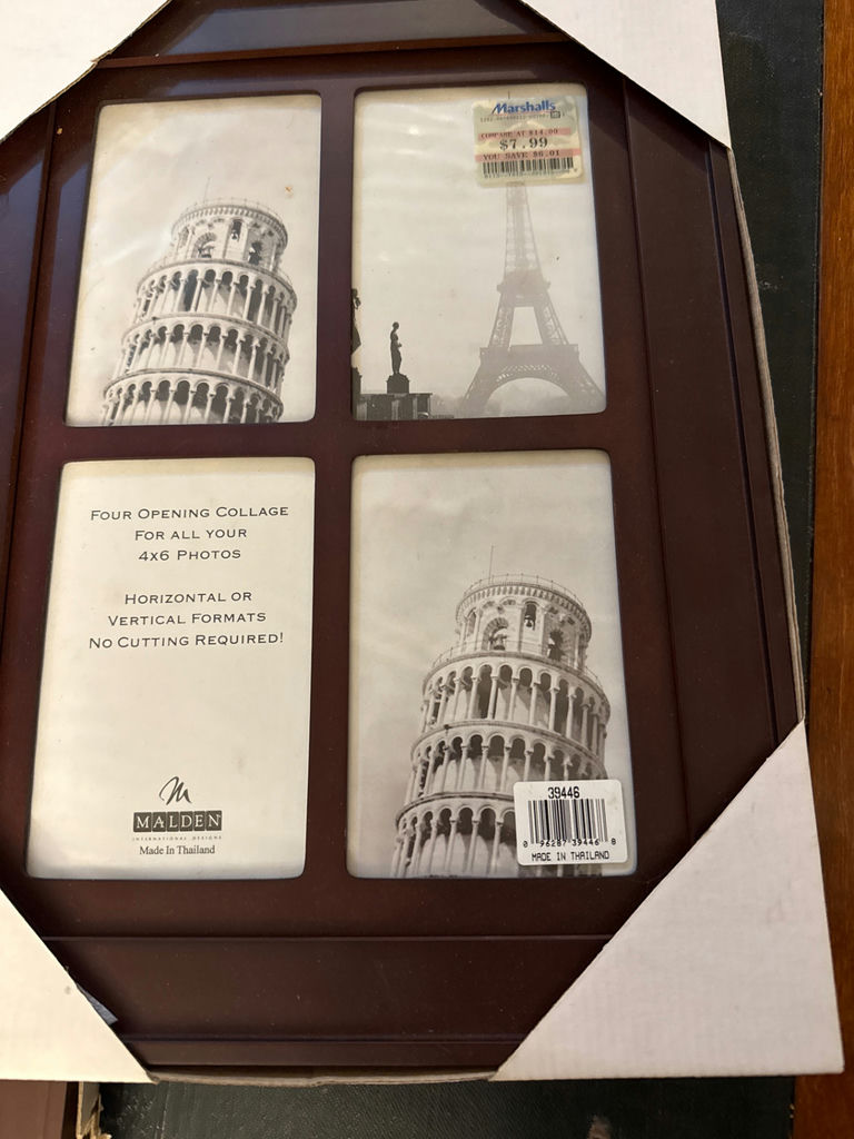Malden Four-Opening Collage Photo Frames - image 4 of 5