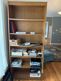 Wooden bookshelf contents not included  - thumbnail 1 of 2