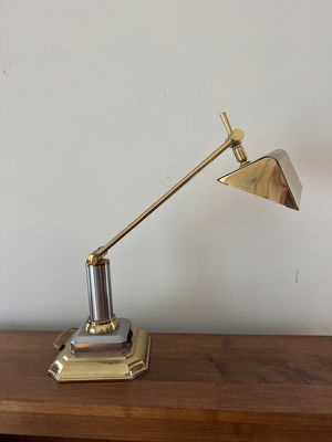 Brass Adjustable Desk Lamp - Image 1 of 2