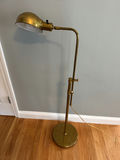 Brass adjustable floor lamp - thumbnail 1 of 3