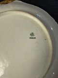 Two decorative porcelain plates with floral and bird motifs - thumbnail 3 of 3