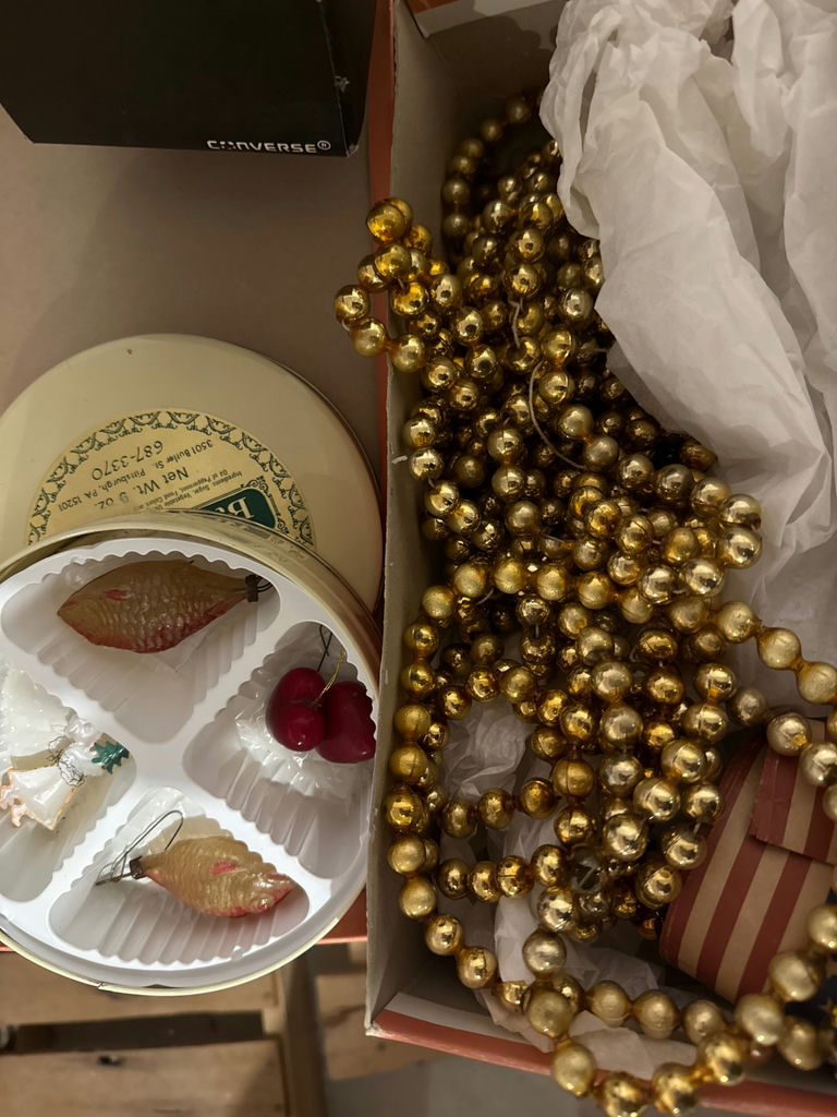 Assorted Christmas ornaments and holiday decorations - image 5 of 8