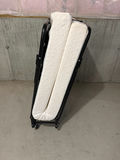 Foldable rollaway bed with mattress - thumbnail 1 of 2