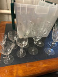 Crystal stemware set (wine glasses and goblets) - thumbnail 1 of 3