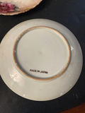 Two decorative porcelain plates with floral and bird motifs - thumbnail 2 of 3