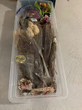 Assorted dried and artificial floral arrangements - thumbnail 1 of 2