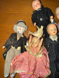 Assorted vintage dolls with cloth bodies - thumbnail 4 of 4