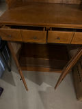 Wooden hutch with shelves and desk - thumbnail 2 of 3