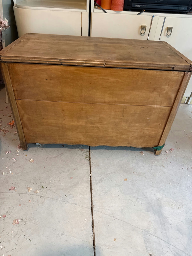 Wooden storage chest - image 1 of 3