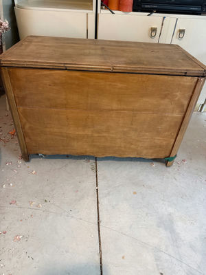 Wooden storage chest - Image 1 of 3