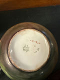 Porcelain floral vases with glass serving set - thumbnail 4 of 5