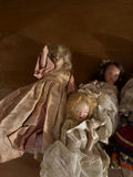 Collection of vintage dolls in elaborate dresses - thumbnail 4 of 4