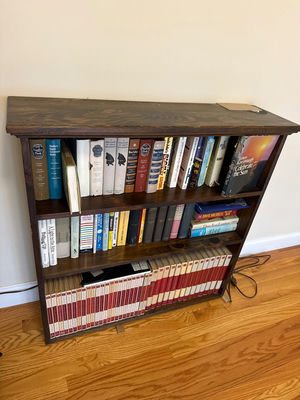 Dark Wood Bookshelf  - Image 1 of 2