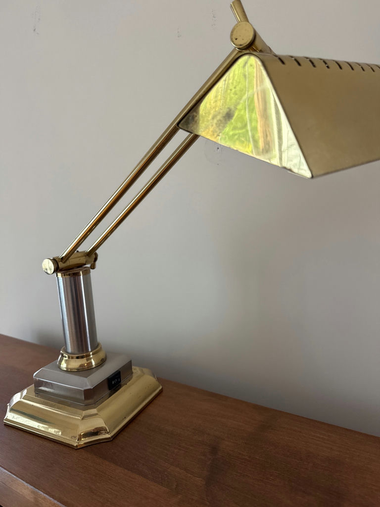 Brass Adjustable Desk Lamp - image 2 of 2