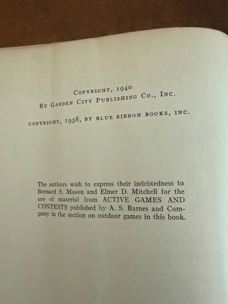Leather-bound book: The Complete Book of Games - image 4 of 4