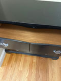 Black curved-front dresser - thumbnail 2 of 3